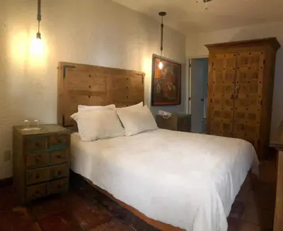 Cama o camas de una habitación en La Provence Restaurant & Hotel Boutique