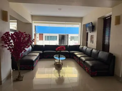 Zona de estar de Hotel María Eugenia Tuxtla Gutiérrez