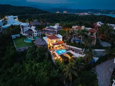 Paisaje cerca de esta villa