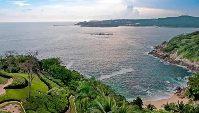 Paisaje cerca de esta villa