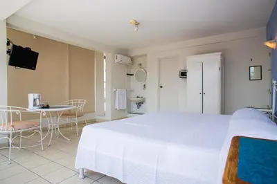 Cama o camas de una habitación en Balcon del Alferez
