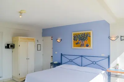 Cama o camas de una habitación en Balcon del Alferez