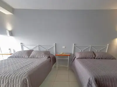 Cama o camas de una habitación en Balcon del Alferez