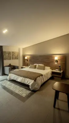 Cama o camas de una habitación en Casa de la Audiencia