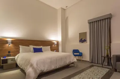 Cama o camas de una habitación en Casa de la Audiencia