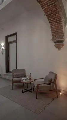 Zona de estar de Casa de la Audiencia