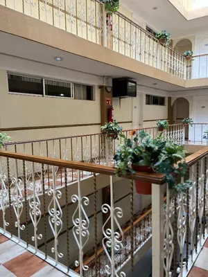 Un balcón o terraza de Hotel Central Puebla