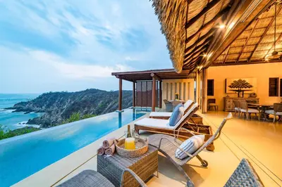 Paisaje cerca de esta villa
