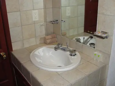 Un baño de Las Casitas Tepoztlán