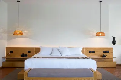 Cama o camas de una habitación en Hotel Boutique Casa Fernanda