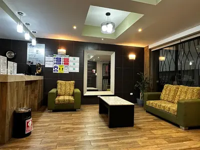 Zona de estar de Hotel Teresita