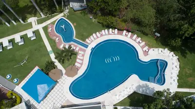 Piscina en o cerca de Villa Bejar Tequesquitengo