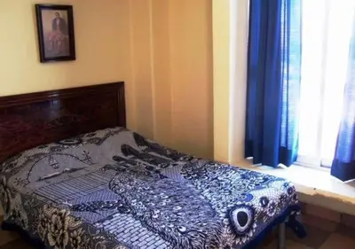 Cama o camas de una habitación en Hotel Don Pedro Centro