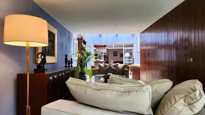 Zona de estar de Casa Tamayo