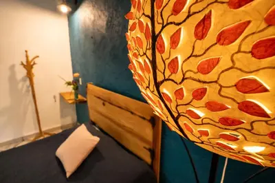 Zona de estar de Ekko Hostel