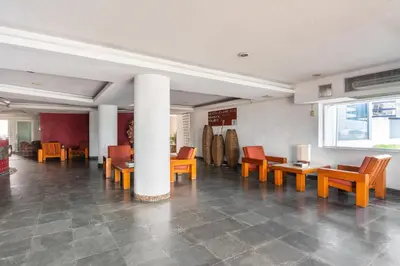 Zona de estar de OYO Hotel Casa Blanca