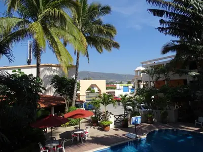 Piscina en o cerca de Hotel Palapa Palace