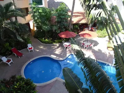 Piscina en o cerca de Hotel Palapa Palace