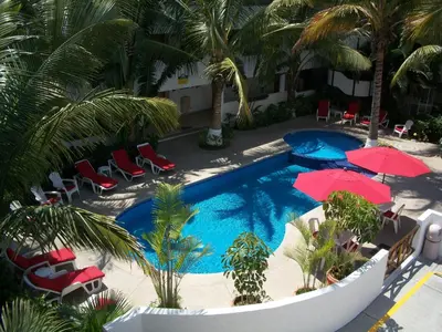 Piscina en o cerca de Hotel Palapa Palace