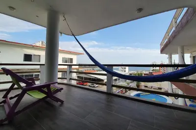 Un balcón o terraza de Casa Mia