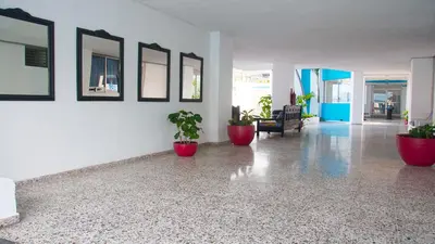 El vestíbulo o zona de recepción de Dorados Acapulco