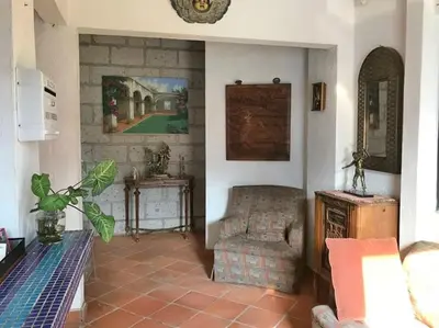 Zona de estar de Hotel Posada Mexicana