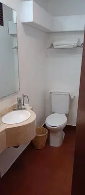 Un baño de Hotel Hacienda Don Cenobio
