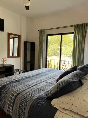 Cama o camas de una habitación en Posada Hacienda Real