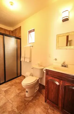 Un baño de Posada Hacienda Real