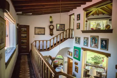 Plano de Casa Bugambilia, Un Pequeño Hotel en Tepoztlán