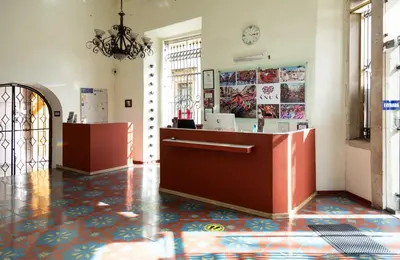 El vestíbulo o zona de recepción de Hotel Anua Oaxaca