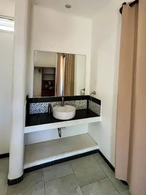 Un baño de Posada Aketzalli Mazunte