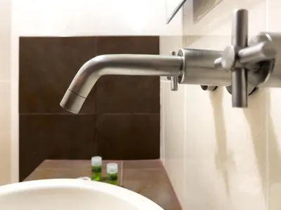 Un baño de Auto Hotel Mediterráneo