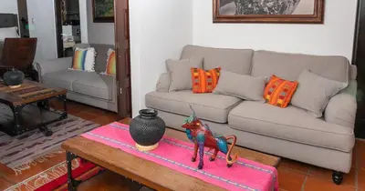 Zona de estar de Casa de Adobe Gallery & Luxury Boutique
