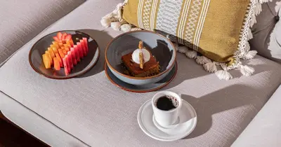 Comida en o cerca de este hotel