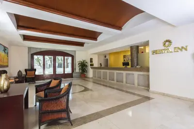 Zona de estar de Fiesta Inn Veracruz Malecon