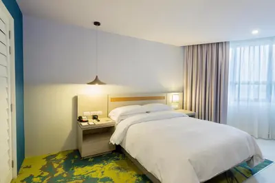 Cama o camas de una habitación en DoubleTree by Hilton Veracruz