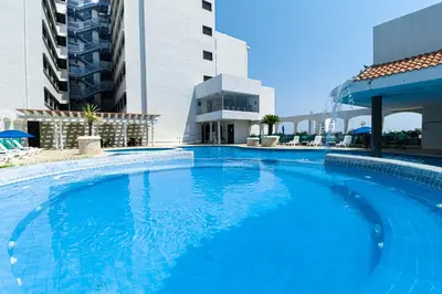 Piscina en o cerca de DoubleTree by Hilton Veracruz