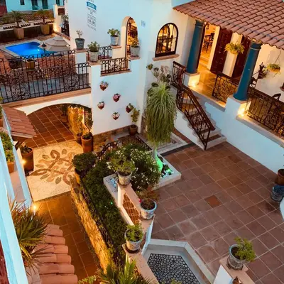 Piscina en o cerca de Hotel Santa Paula