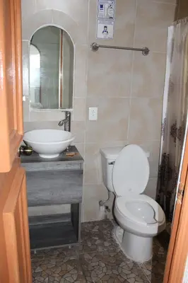 Un baño de D'Cesar Hotel Acapulco