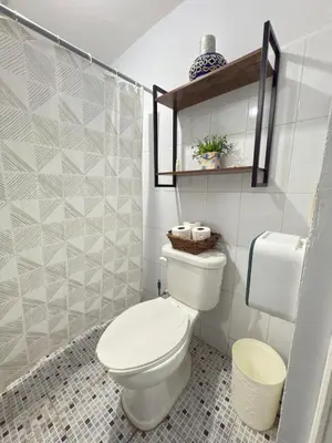 Un baño de Casa en el centro de veracruz