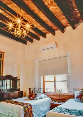 Cama o camas de una habitación en Los Camilos