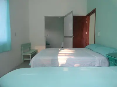 Cama o camas de una habitación en Paziflora Hostel -STARLINK-