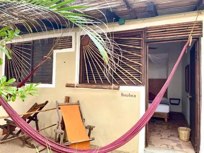 Un patio o zona al aire libre en Posada Mexico