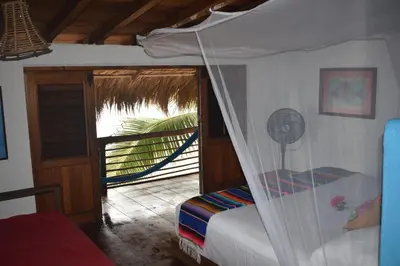 Cama o camas de una habitación en Posada Mexico
