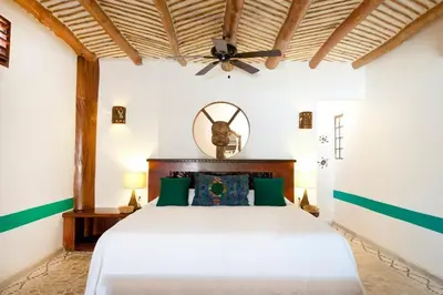 Cama o camas de una habitación en Aamori Boutique Hotel (Only Adults)