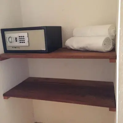 Cama o camas de una habitación en Cabañas Las 3 Marias