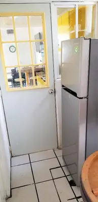 Una cocina o zona de cocina en Casa con alberca climatizada privada para 8 personas