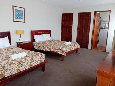 Cama o camas de una habitación en Hotel Real de San Diego