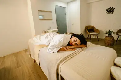Cama o camas de una habitación en Hotel Boutique de Cantera Y Plata